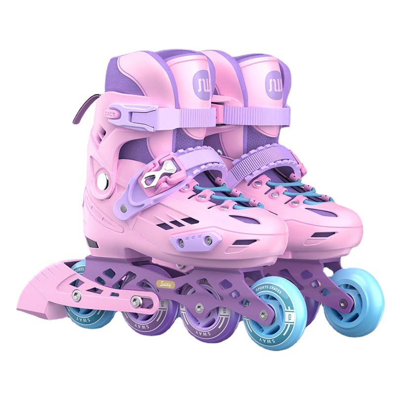 Factory supply Sway T7 genuine goods children's professional roller skates beginners full set of wholesale roller skates on behalf of hair