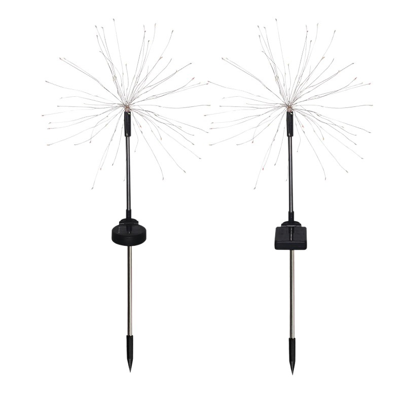 Outdoor Creative Lighting Landscape Light Courtyard Lawn Decorative Light Floor Insertion Multifunctional Solar Fireworks Light Atmosphere Light