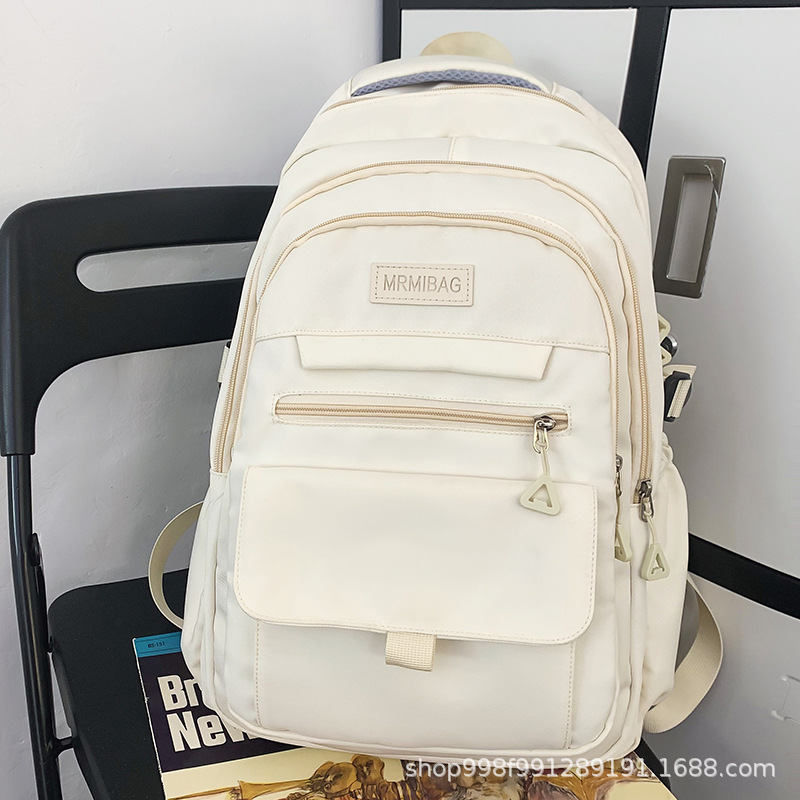 Picture of Schoolbags Men's College Student Backpacks Middle School Students Junior High School Students Ins High Quality Wholesale Custom Primary School Student Backpacks