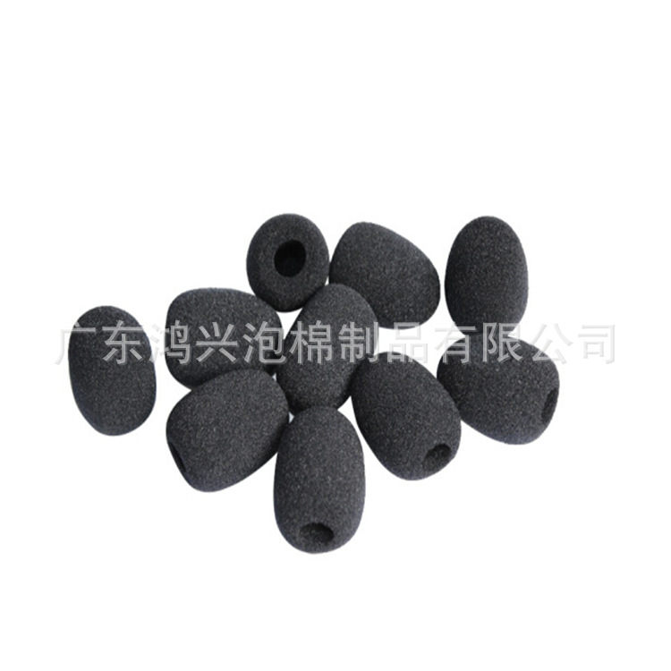 Hongxing Wear-Resistant Microphone Cover Sponge 80mm Color Ring High-Density Steel Mesh Lining Professional Sound Quality Protection Wear-Resistant Protection