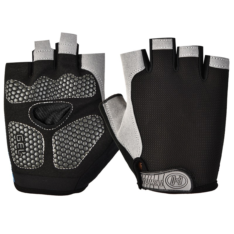 Sports Gloves for Men and Women, Outdoor Cycling, Fishing and Mountaineering Equipment, Fitness Half-Finger Wear-Resistant Thin Shock-Proof Gloves