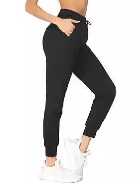 Cross-border Foreign Trade Amazon wish European and American Women's Casual Thin Sweatpants 2024 Spring and Autumn Bundle Foot Sports Pants for Women