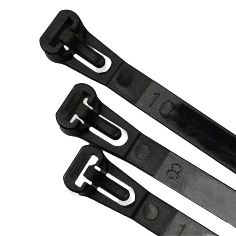 Flexible Cable Ties Can Be Loosened and Reused 150*250*8*300*200 Colorfulful Removable Cable Ties Manufacturer