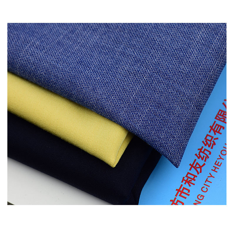 TR polyester viscose four-sided elastic twill fabric spring and summer thin suit women's wide leg pants fabric