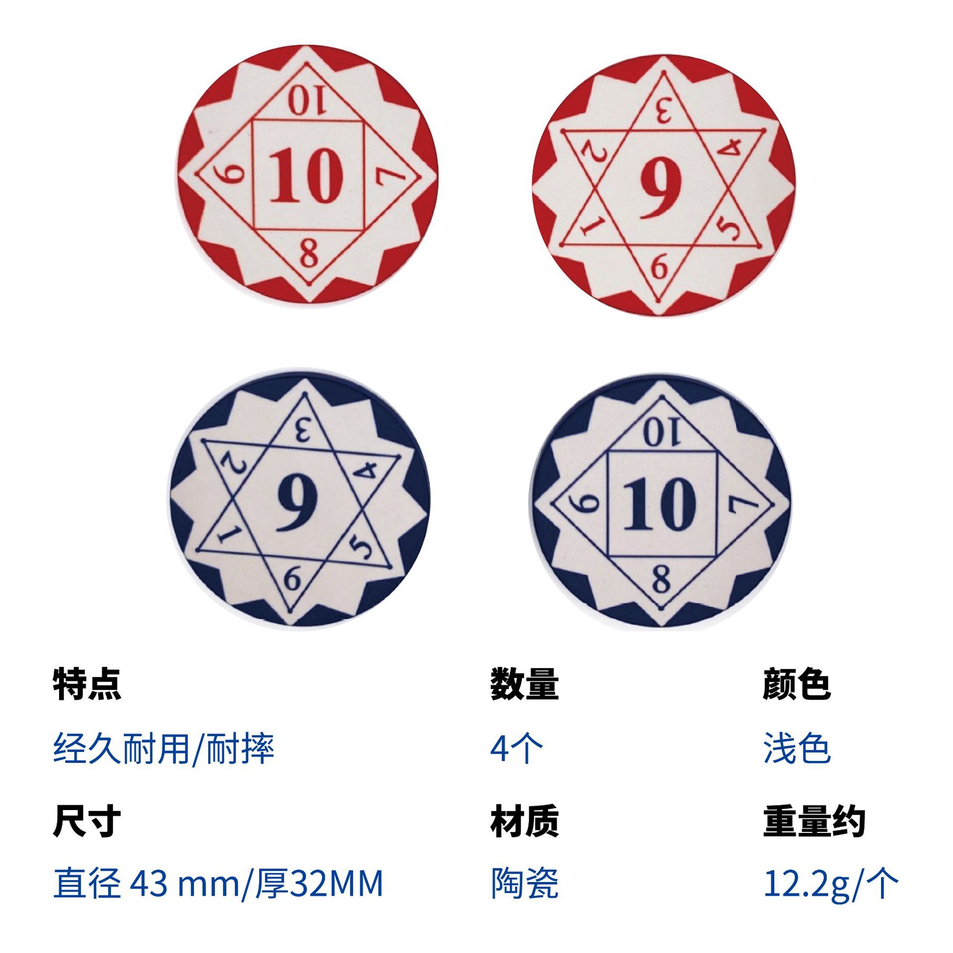 Picture of in stock wholesale egg poker PVC plastic frosted waterproof high-grade exquisite bronzing gift box double pair of suit