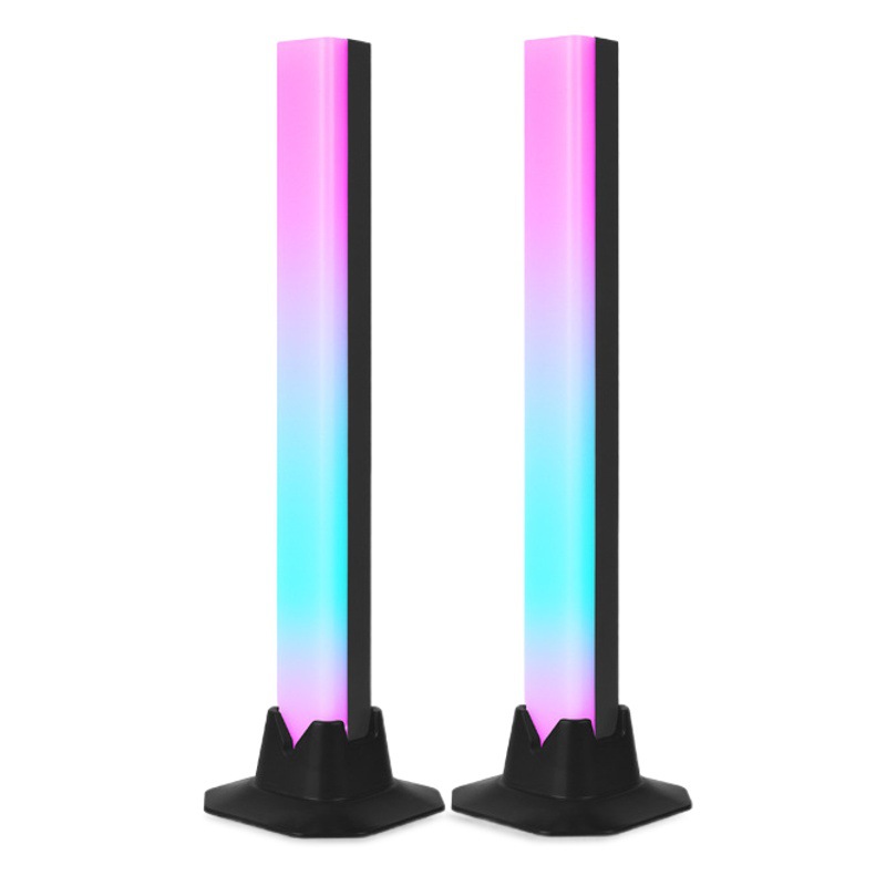 USB intelligent remote control desktop music pickup light rhythm light LED glow RGB car electric competition atmosphere light night light