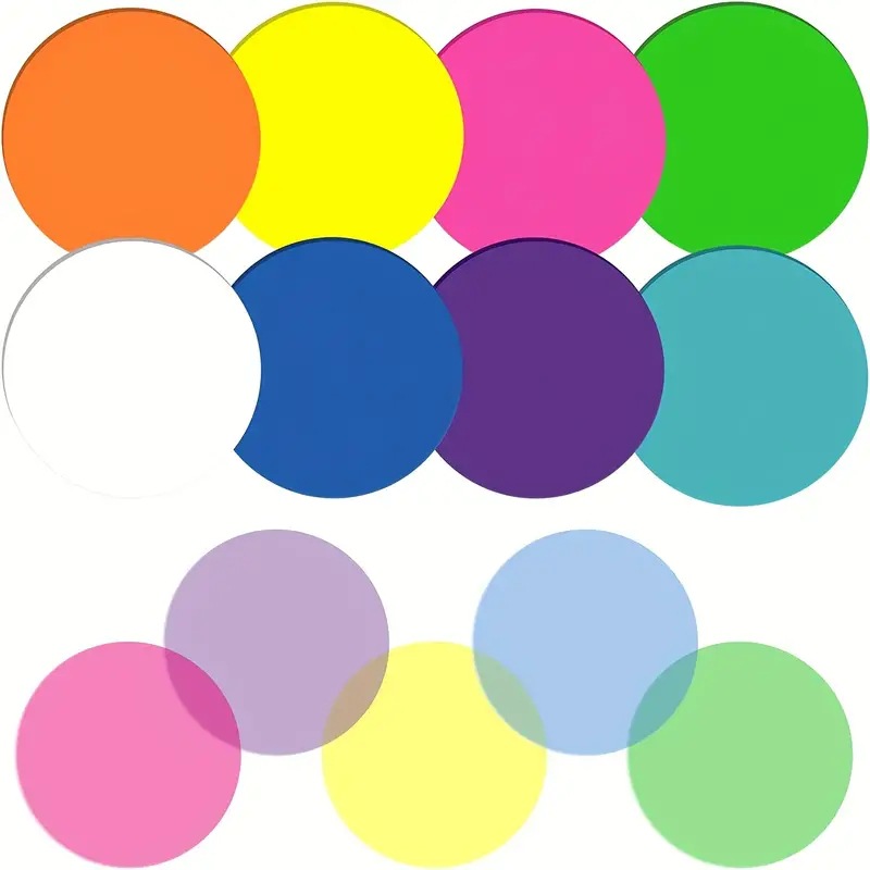Picture of Cross-border Hot Sale Round Transparent Waterproof Index Sticker N Bookmark Aesthetic Sticker Office School Supplies
