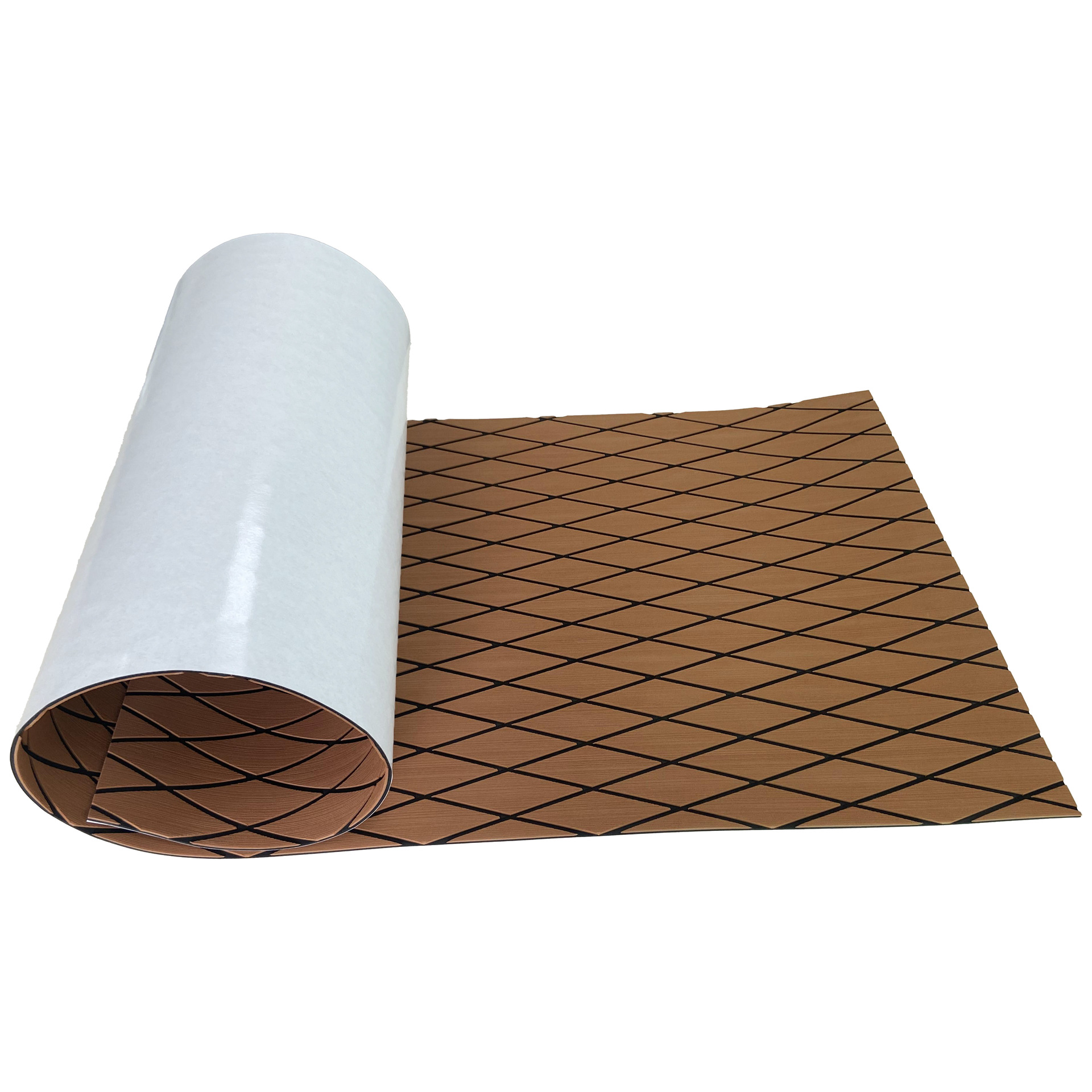 Picture of Eva Yacht Deck Anti-Slip Mat, Anti-Uv Eva Assault Boat Custom Anti-Slip Mat, Diamond-Shaped Cruise Accessories