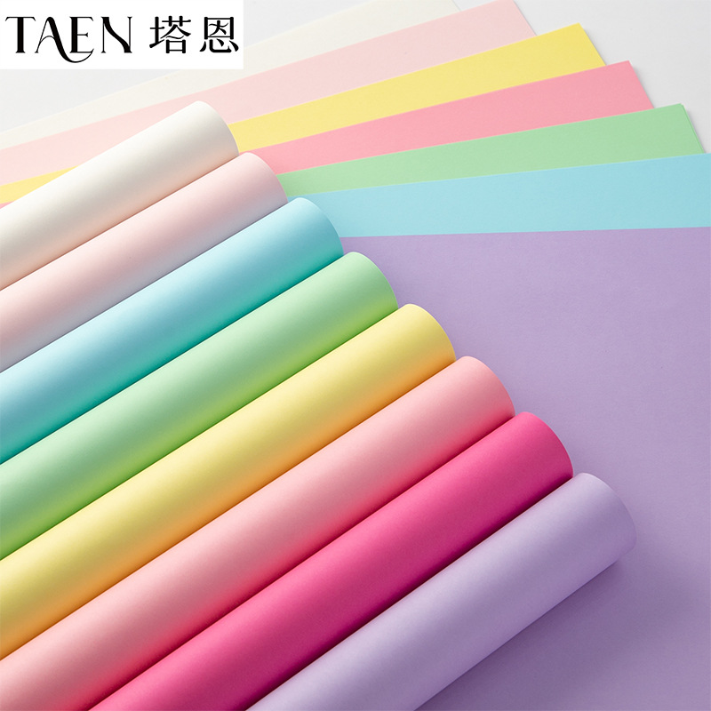 Thickened 180g stiff paper styling paper Korean bouquet wrapping paper flowers floral wrapping paper thickened kraft paper