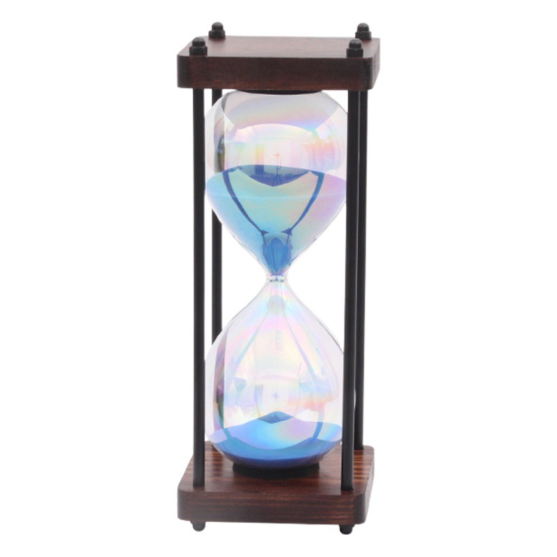 Large retro colored ball without golden edge hourglass Creative Time timing glass hourglass ornaments