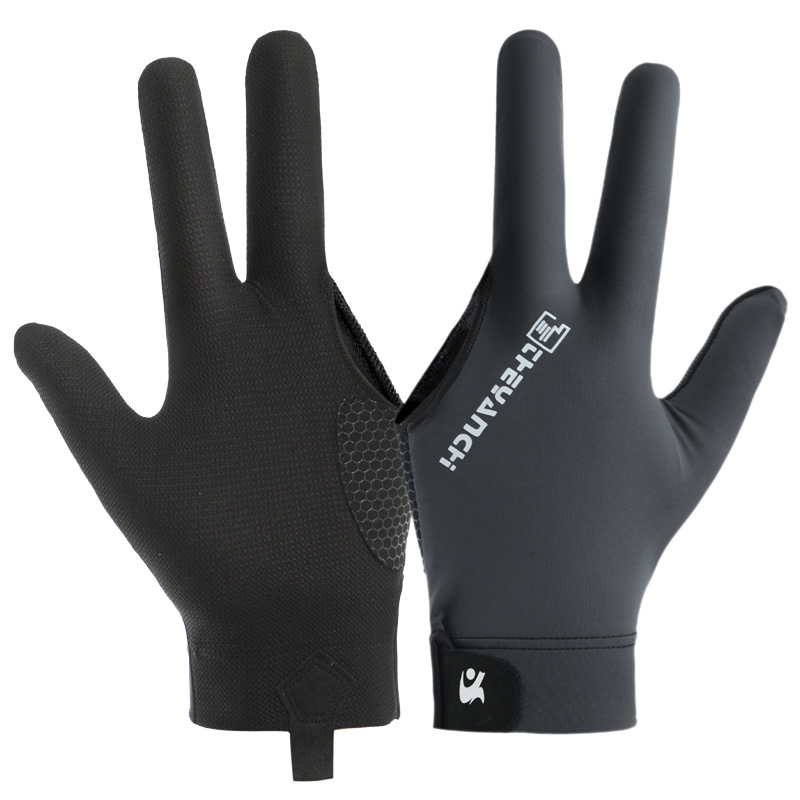 Picture of Professional Billiards Gloves Men's and Women's D334 Snooker Billiards Three-Finger Thin Breathable Comfortable Non-Slip Billiards Gloves for Men