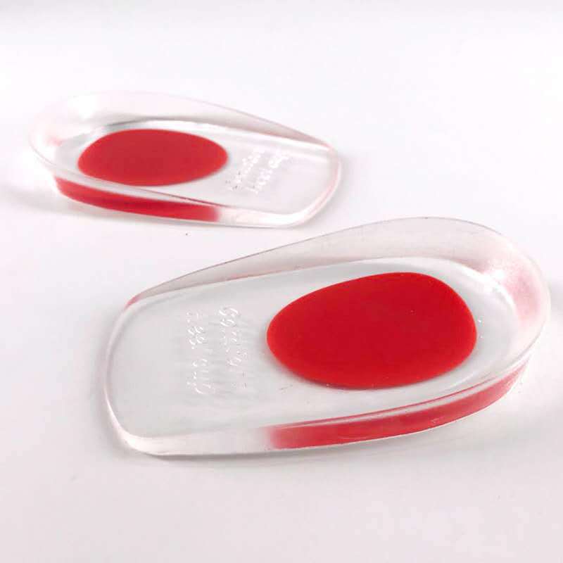 Picture of Heel pad silicone pad insole heel pad PU half size heel pad outdoor sports insole