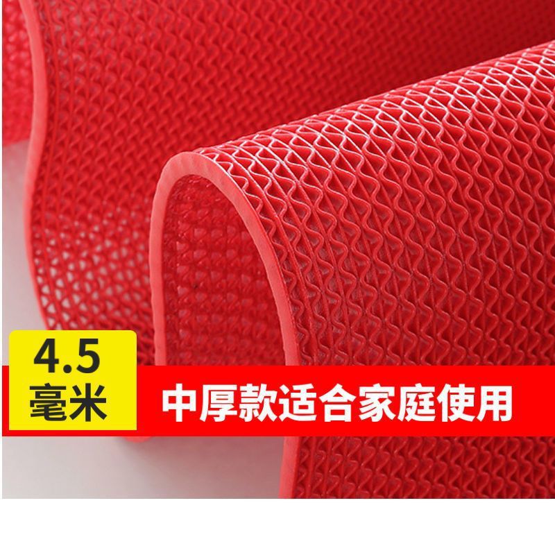 Picture of Hollow non-slip floor mat waterproof plastic floor mat door mat bathroom toilet corridor toilet kitchen bathroom floor mat