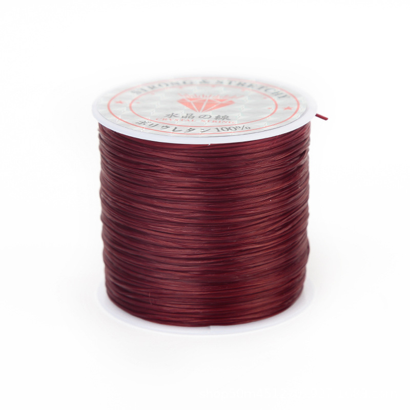 Picture of Flat elastic string bracelet rope spandex crystal line hand-worn beads bracelet accessories material manufacturers
