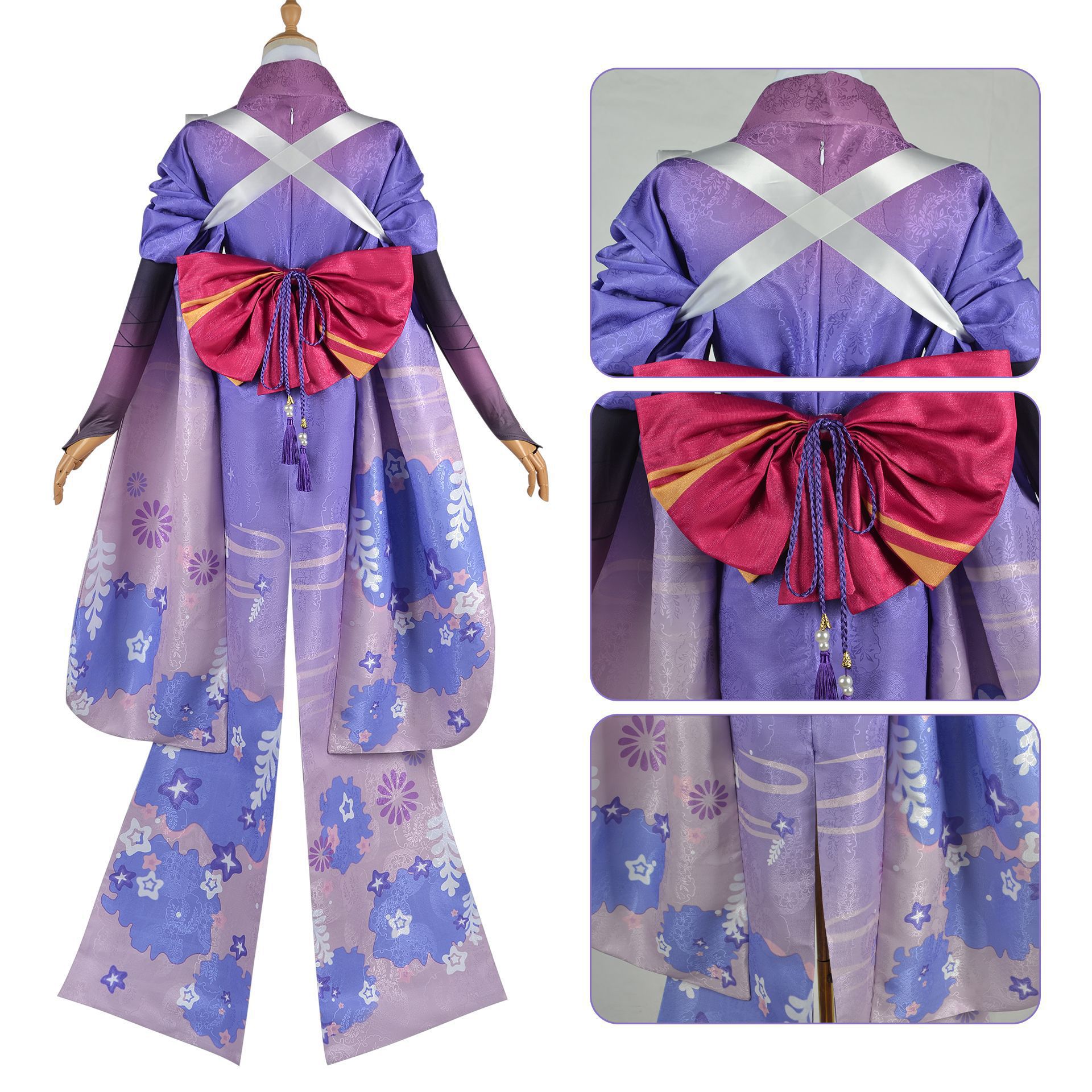 Picture of North Water Trade Original God cos Suit Thor Barr True Thunder General Shadow Warrior cosplay Game Animation Kimono