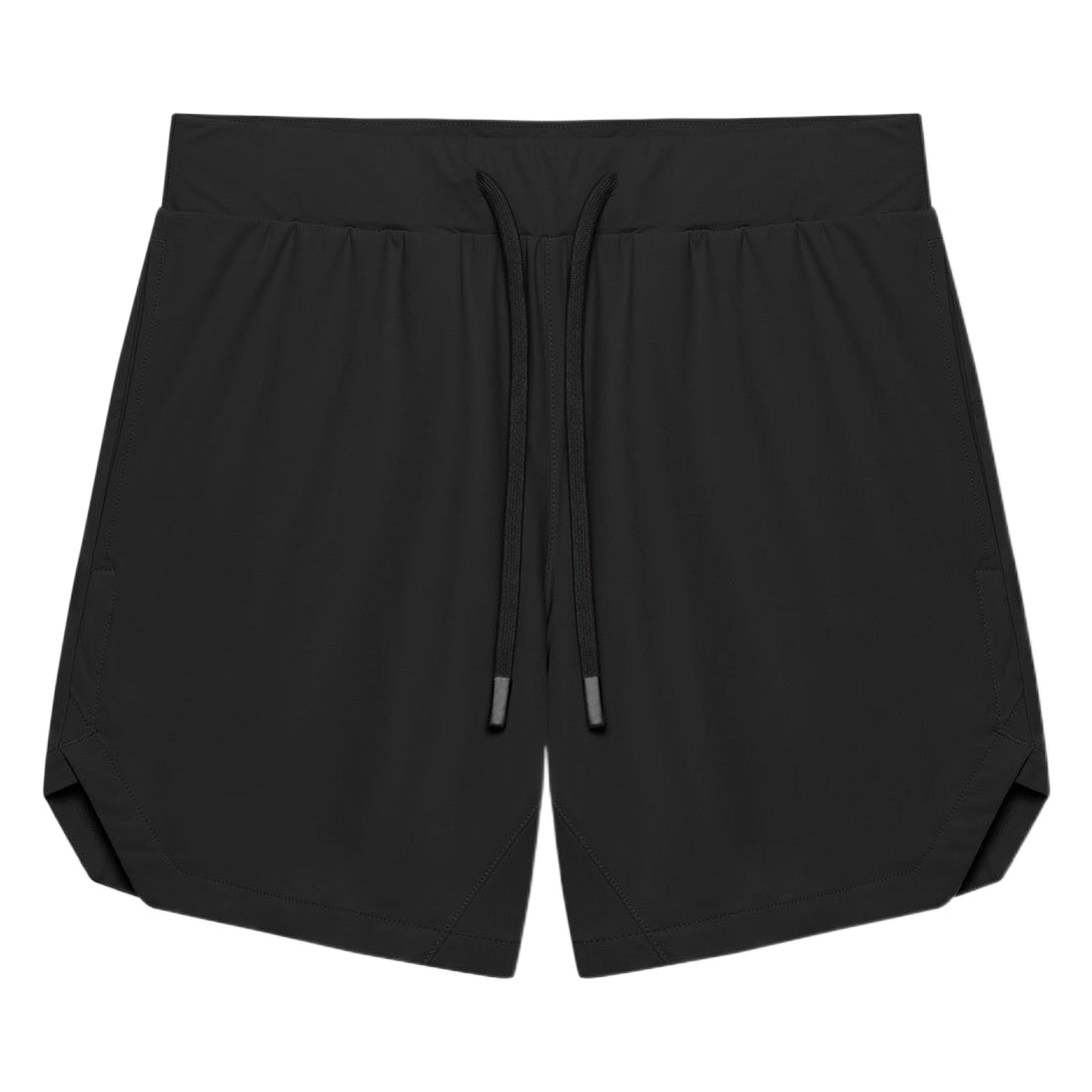 New American sports casual shorts men's woven quick-drying back zipper pocket fitness workout solid color pants