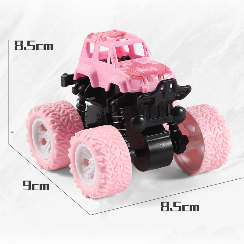 Picture of Off-road inertia pull-back four-wheel drive model boy stunt children's toy car crash car manufacturers wholesale