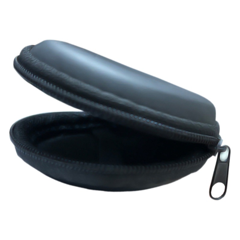 Wholesale Bluetooth headset storage box data cable packaging eva headset storage bag headset round storage bag