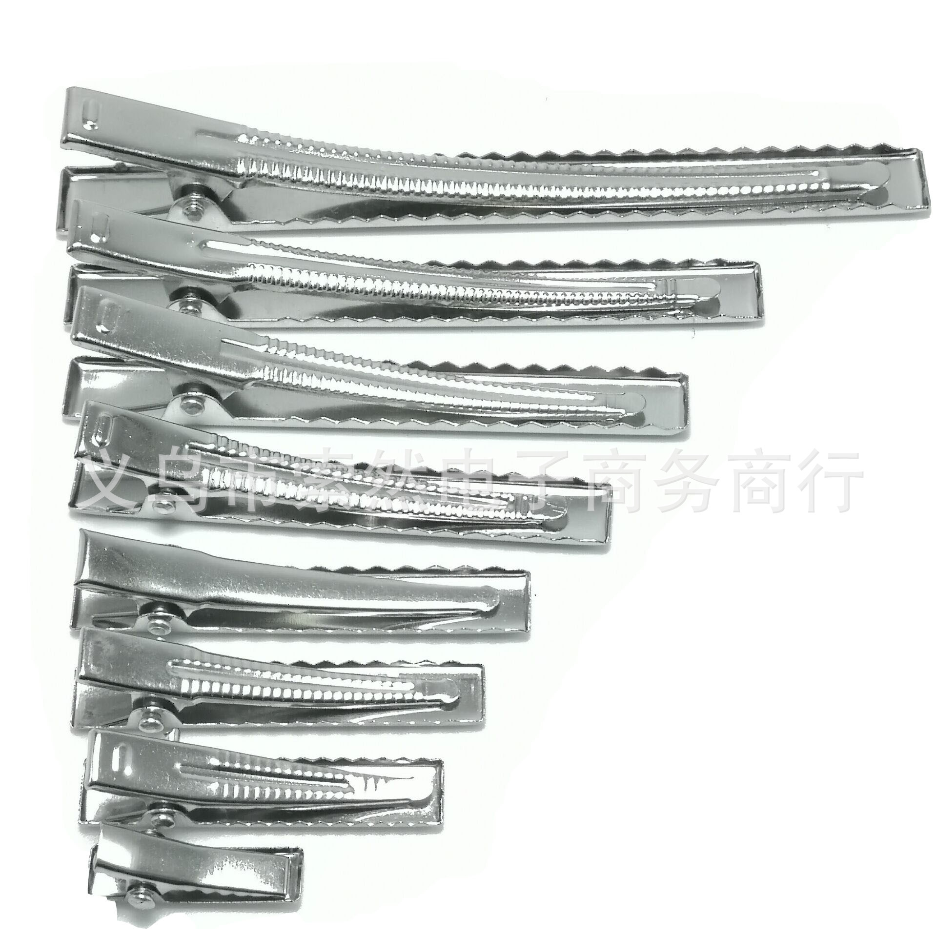 Picture of Korean-Style DIY Bow Hairpin Accessories, Metal Spring Clips, Square Duckbill Clips, Alligator Clips, Mixed Wholesale Accessories, Thickened