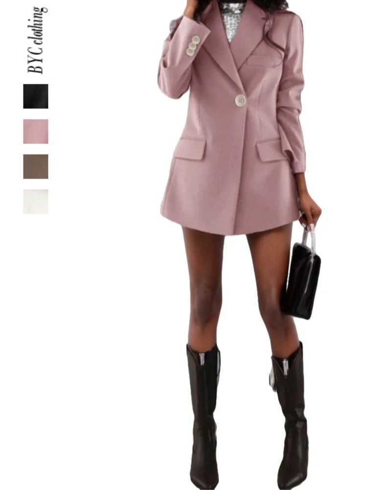 Picture of 2024 Women's Spring New Suit European Station Jacket Slim-fit Fashion Small Suit British Light Fashion Jacket