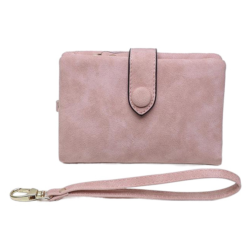 Taoyin Leather Goods*2024 New Wallet Women's Short Korean Style Buckle Multi-Card Slot Clutch Coin Purse Wallet Women