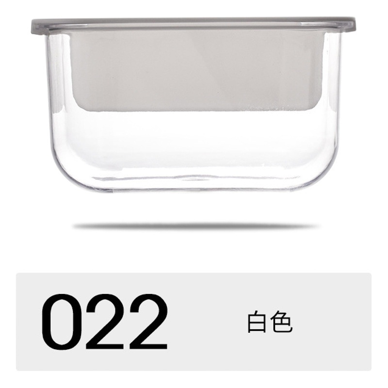 2237 transparent drawer tissue box two-side wall hanging tissue box toilet bathroom tissue toilet paper storage box