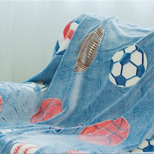 Picture of Cross-border New Luminous Flannel Blanket Children's Flannel Blanket Luminous Blanket Office Lunch Break Air-conditioning Blanket