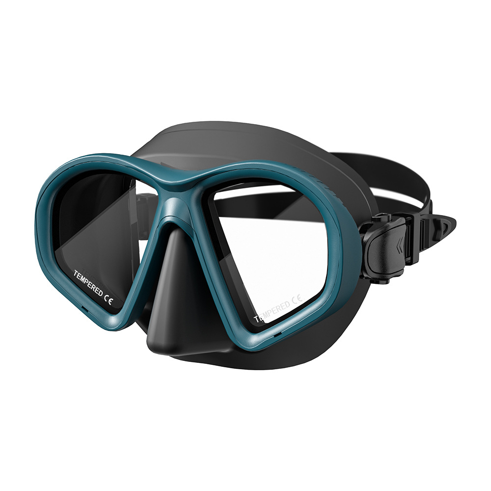 Picture of Free diving glasses myopia lens diving mirror camera bracket silicone snorkeling mirror snorkeling equipment