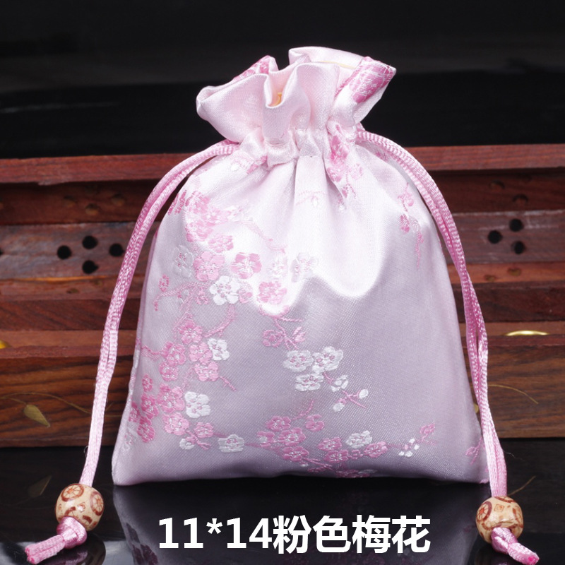 Picture of Osmanthus sachet sachet pendant antique Chinese brocade high-grade sachet empty bag bag bag wholesale 11*14