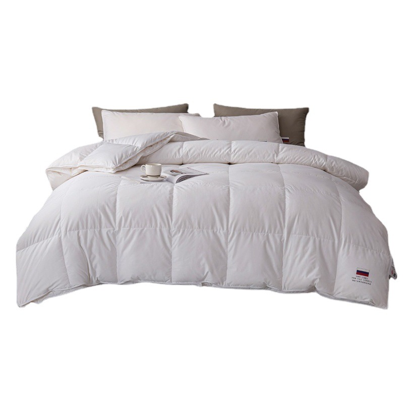New Product 95 White Goose down Mother-In-Law Quilt 100% Cotton Soft Silk Spring & Fall Quilt Thickeneded White Goose down Winter Quilt 5A Home Use