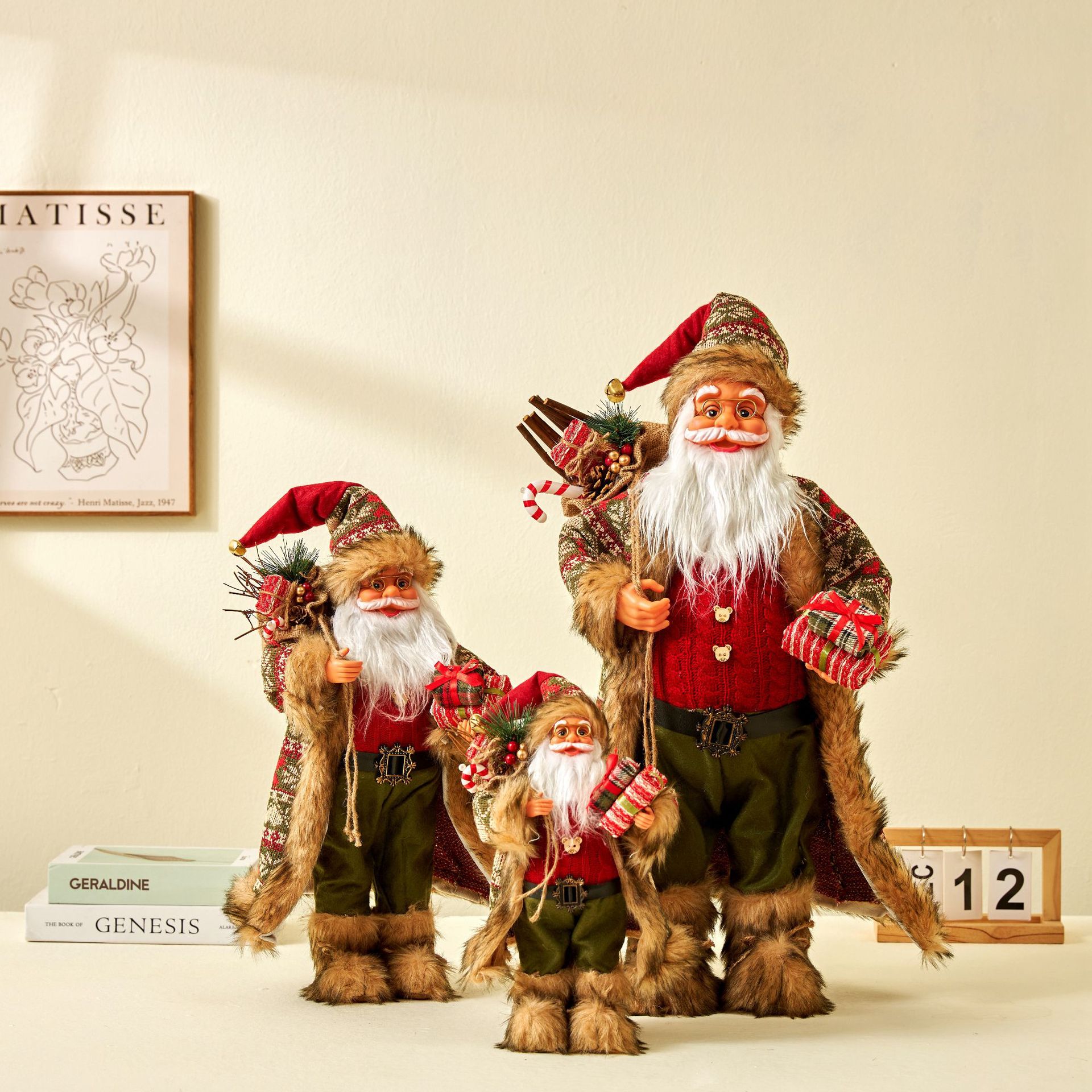 Xintean Christmas decoration Santa Claus new ornaments gift bag Christmas toys Christmas decoration new products