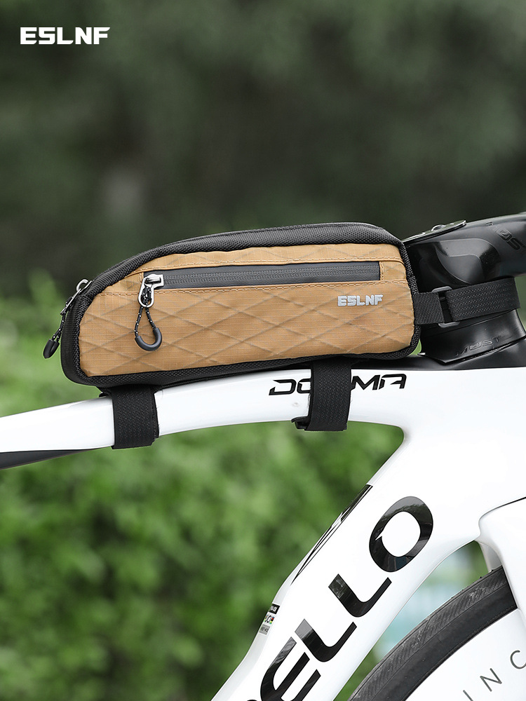 ESLNF Mountain Road Bicycle Bag Upper Tube Bag Front Beam Bag Water-repellent Riding Bag Saddle Bag Riding Equipment