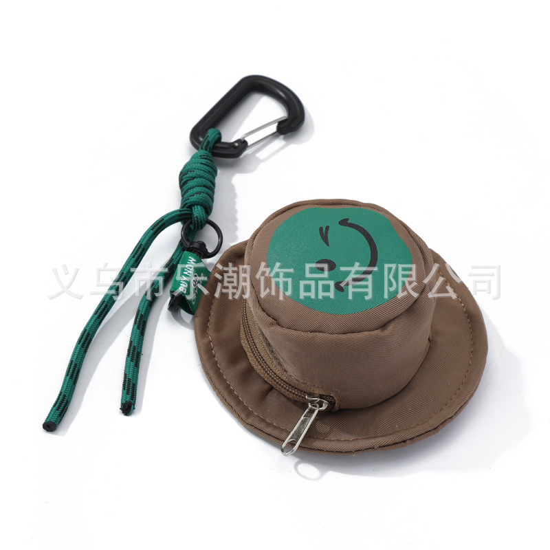 Picture of Mini Coin Purse Men's Smiley Headphone Bag Small Bag Keychain Bag Pendant Girls Bag Pendant Small Jewelry