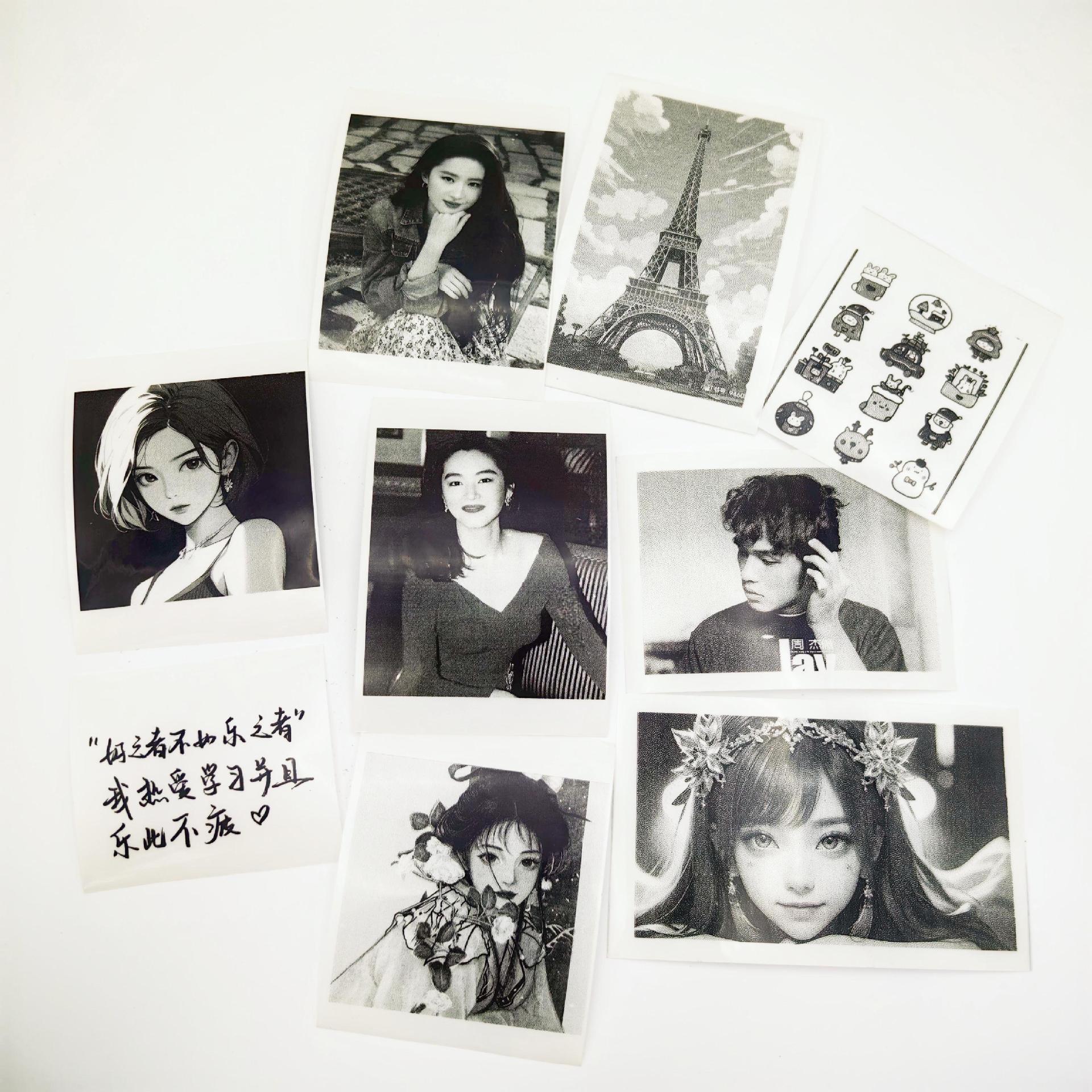 Picture of paperang meow meow machine paper thermal printing paper film foto photo film printing 20 years long-lasting photo paper