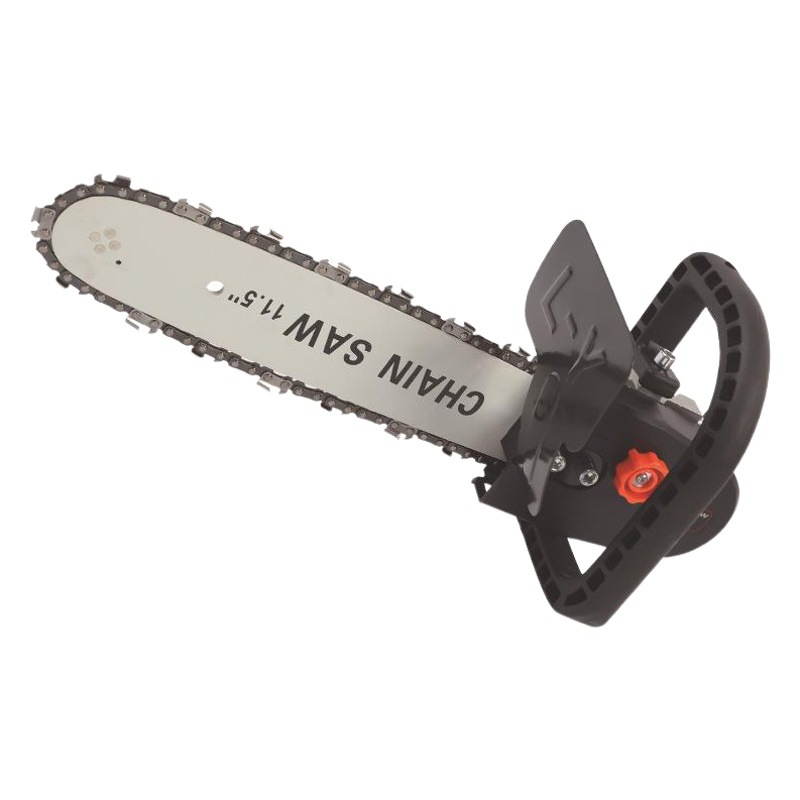 Angle Grinder Converted into Electric Chainsaw Accessory Bracket, Multifunctional Household Woodworking Chainsaw, Mini Small Logging Saw, Electric