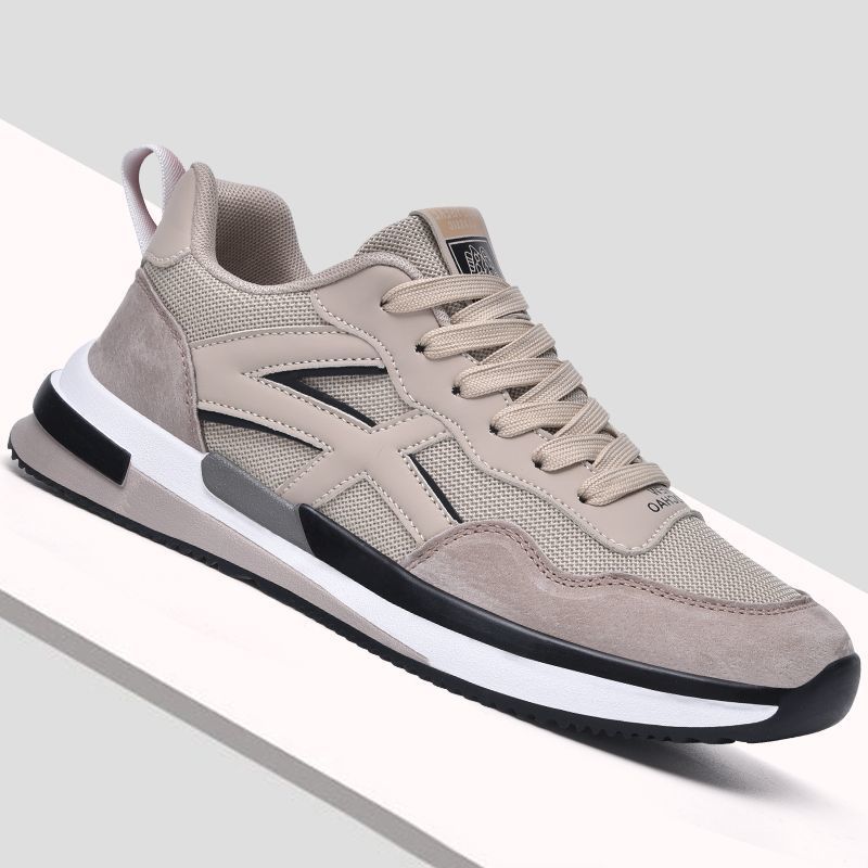 2025 New Style Breathable Men's Shoes Casual Sports Shoes Men's Light Soft Sole Torre Shoes Student Running Shoes Trendy Shoes