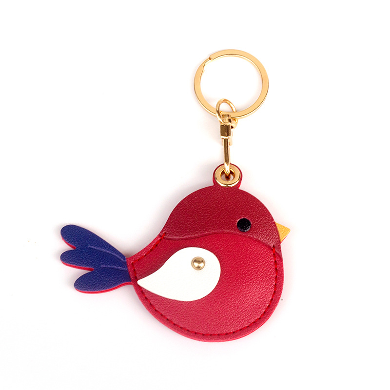 Picture of Chinese Valentine's Day Tuanque Cute Access Card Holder Keychain Creative Small Gift Pendant School Bag Pendant Valentine's Day Gift