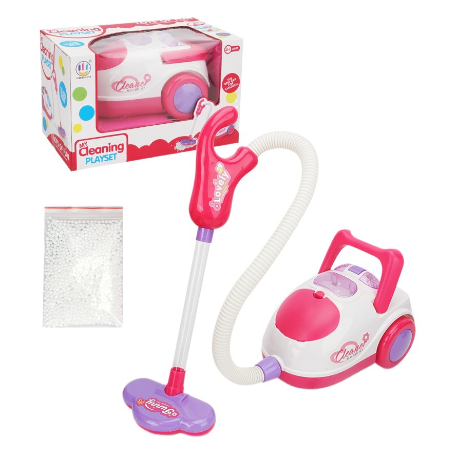 Cross-border New Products Children's Play-house Vacuum Cleaner Girl Simulation Small Appliance Toys Cleaning and Sanitation Educational Toys