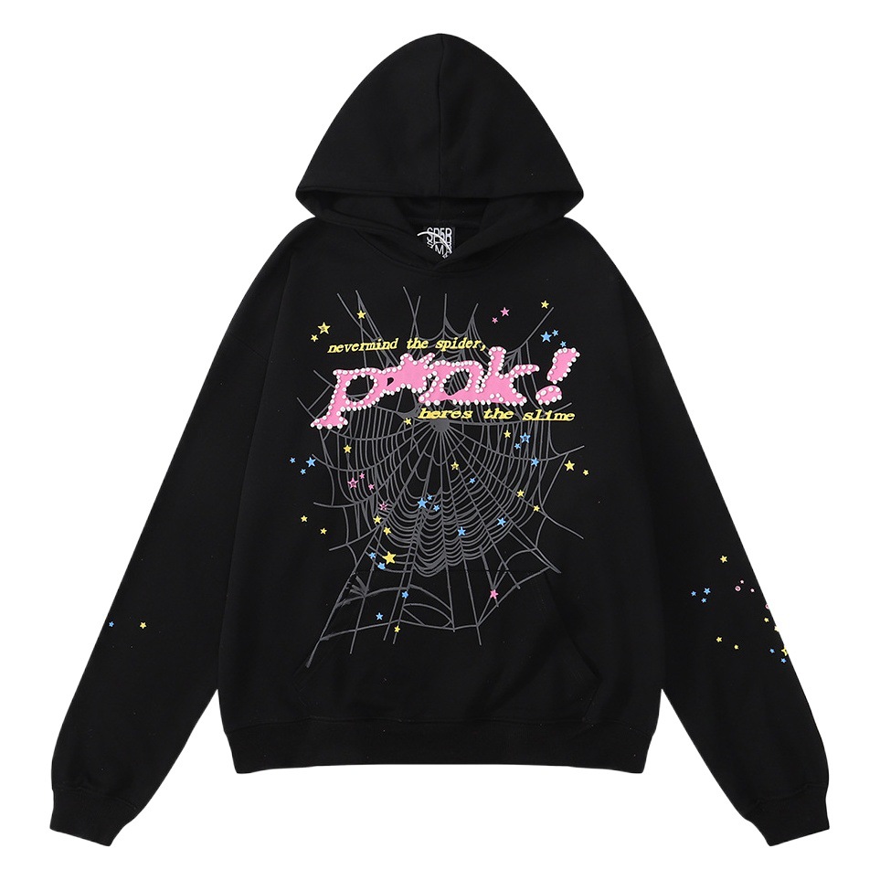 Cross Border Young Thug Sports suit Sp5der 555555 Hoodie Bieber Sweater Sweater