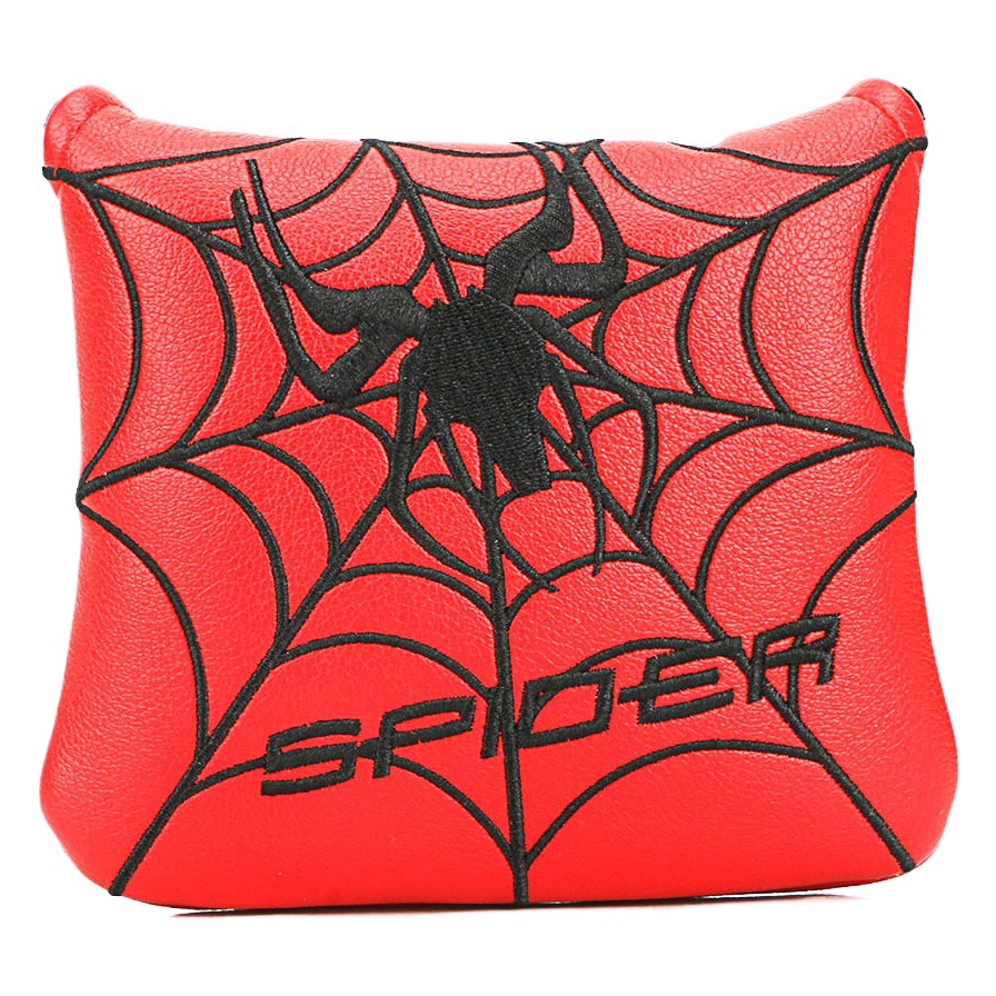 New golf putter cap cover club protection cover spider pattern head cover semicircle straight bar magnet closure special offer
