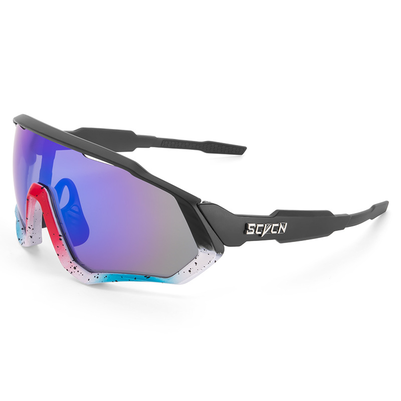 Picture of Foreign trade sunglasses men and women riding glasses outdoor sports glasses bicycle dustproof sunglasses soft nose pad wholesale