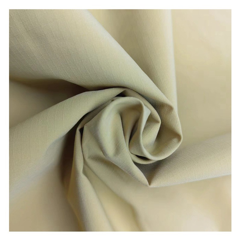 Spot 50D matting T800 small square anti-splashing 0.3 small square jacket trench coat fabric shorts overalls cloth