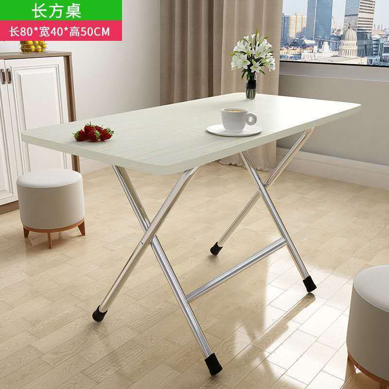 Picture of Wholesale Folding Table Dining Table Home Small Dining Table Portable Outdoor Folding Stalling Table Square Dormitory Simple