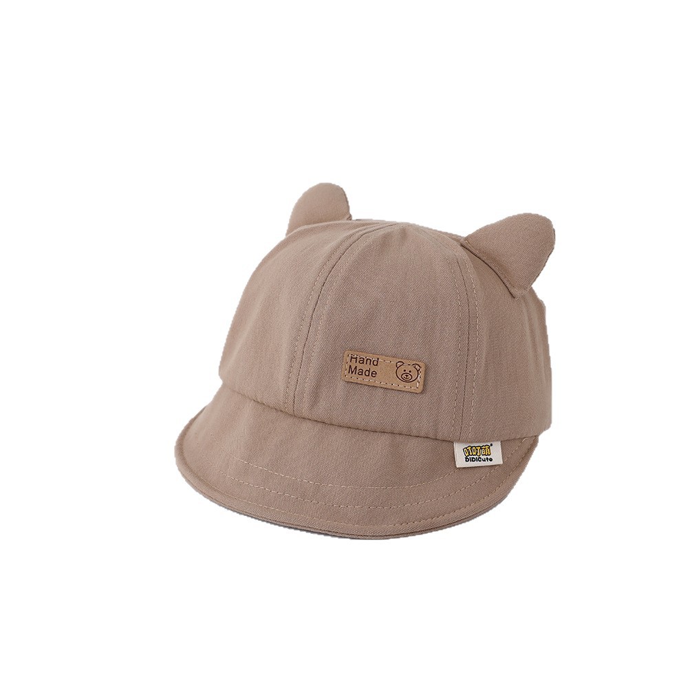 Picture of Baby hat spring and autumn baby outdoor sun hat for boys and girls baby super cute baseball cap children soft brim cap