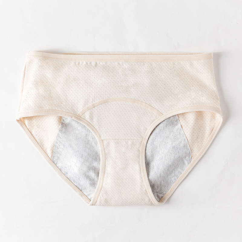 Picture of Menstrual Pants, Special Menstrual Period Aunt Safety Pants, Breathable Thin Summer Anti-Side Leakage Underwear for Girls during Menstrual Period