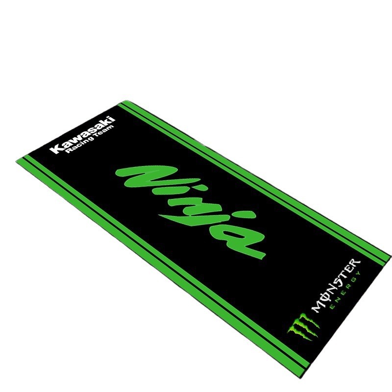 Picture of Motorcycle enthusiast carpet motorcycle display Harley Honda Ducati bedroom bedside blanket cross-border racing floor mat