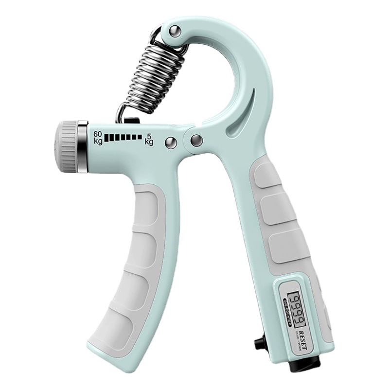 Adjustable Counting Gripper for Hand Strength, Arm Strength Training, Resistance Band, Finger Strength, Wrist Strength Rehabilitation Training, Grip and Stretching