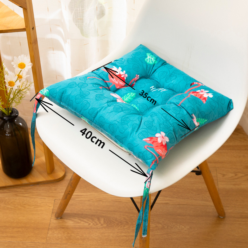 Picture of Four Seasons Cushions Manufacturer Supply Brushed Cloth Casual Cartoon Pastoral Tatami Office Student Beautiful Buttocks Chair Cushions