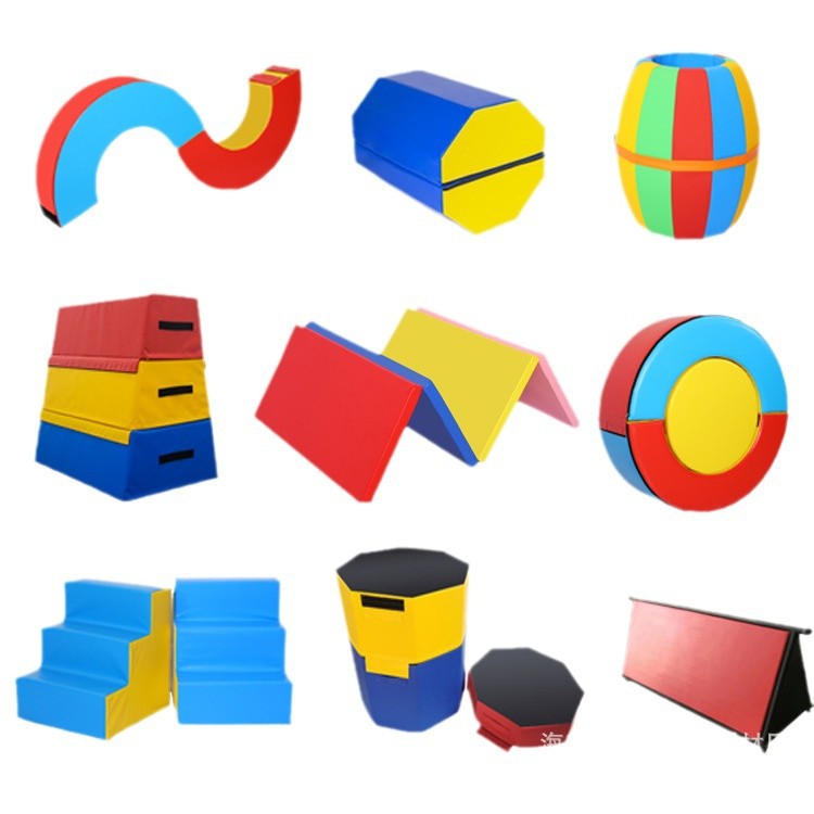 Picture of Children's Physical Fitness Training Equipment Kindergarten Physical Fitness Sports Combination Sports Balance Beam Slope Mat Sports Set