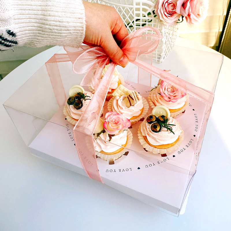 520 Mother Goddess Day 6/12 Pieces Tall Birthday Cake Box Satchel Six/Twelve Cake Box Muffin Box